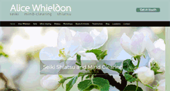 Desktop Screenshot of alicewhieldon.com
